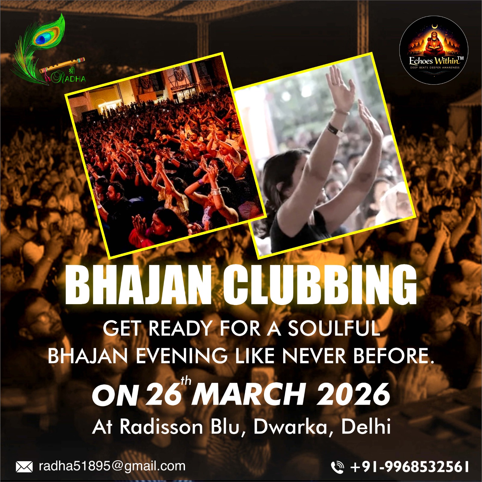 Spiritual gathering with prayer beads